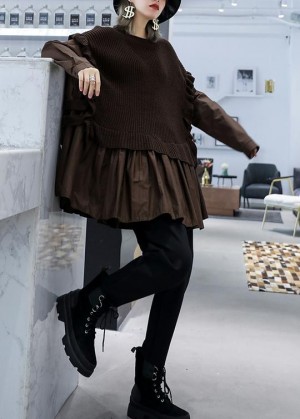 Chunky-chocolate-knit-sweat-to