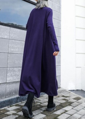 Women-loose-hem-Sweater-dress-